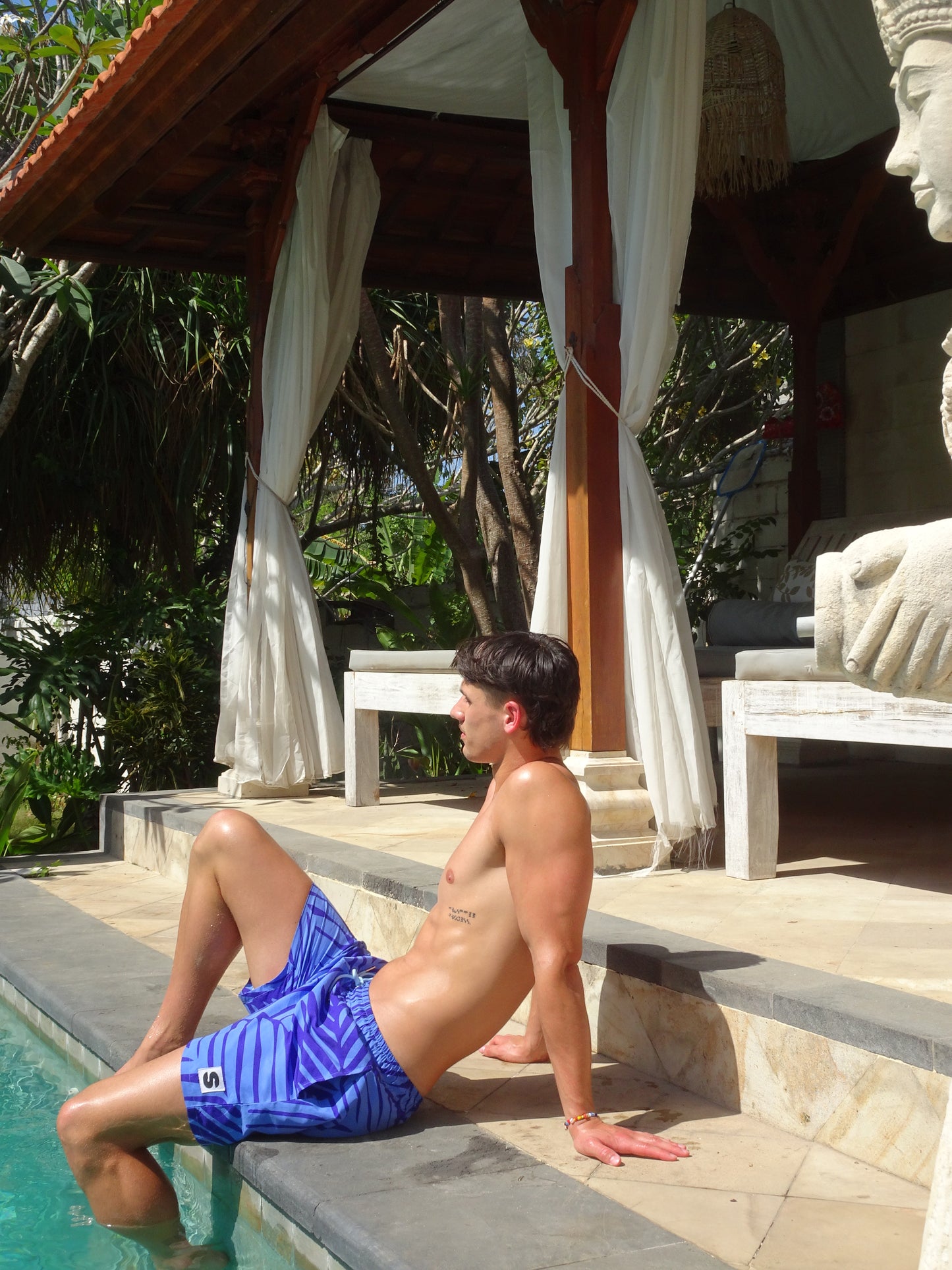 PALM TREE SWIM SHORTS