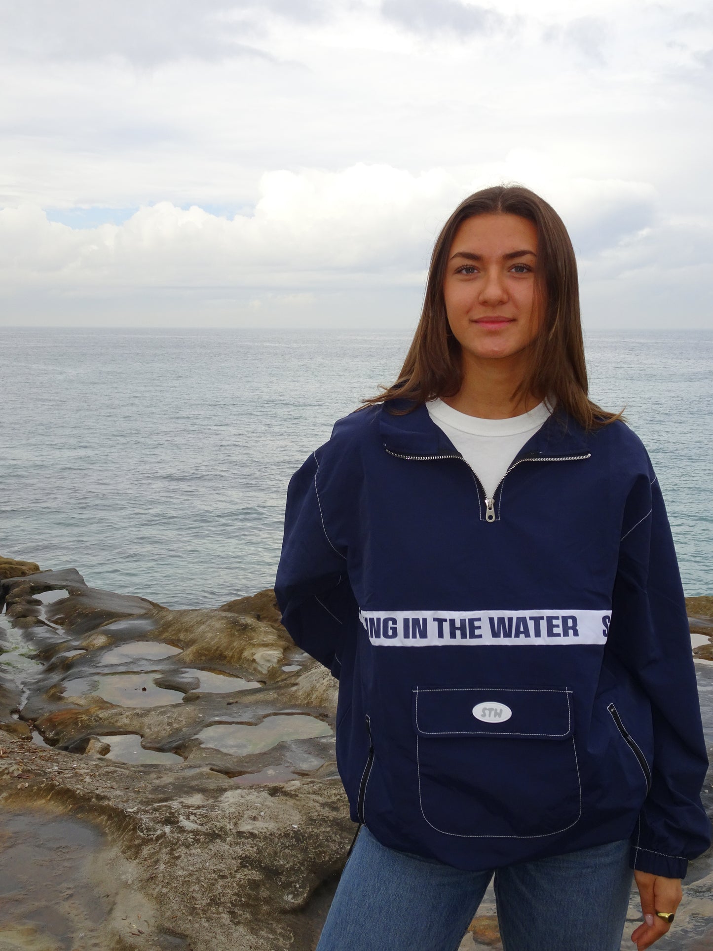 Coastal Windbreaker (Navy)