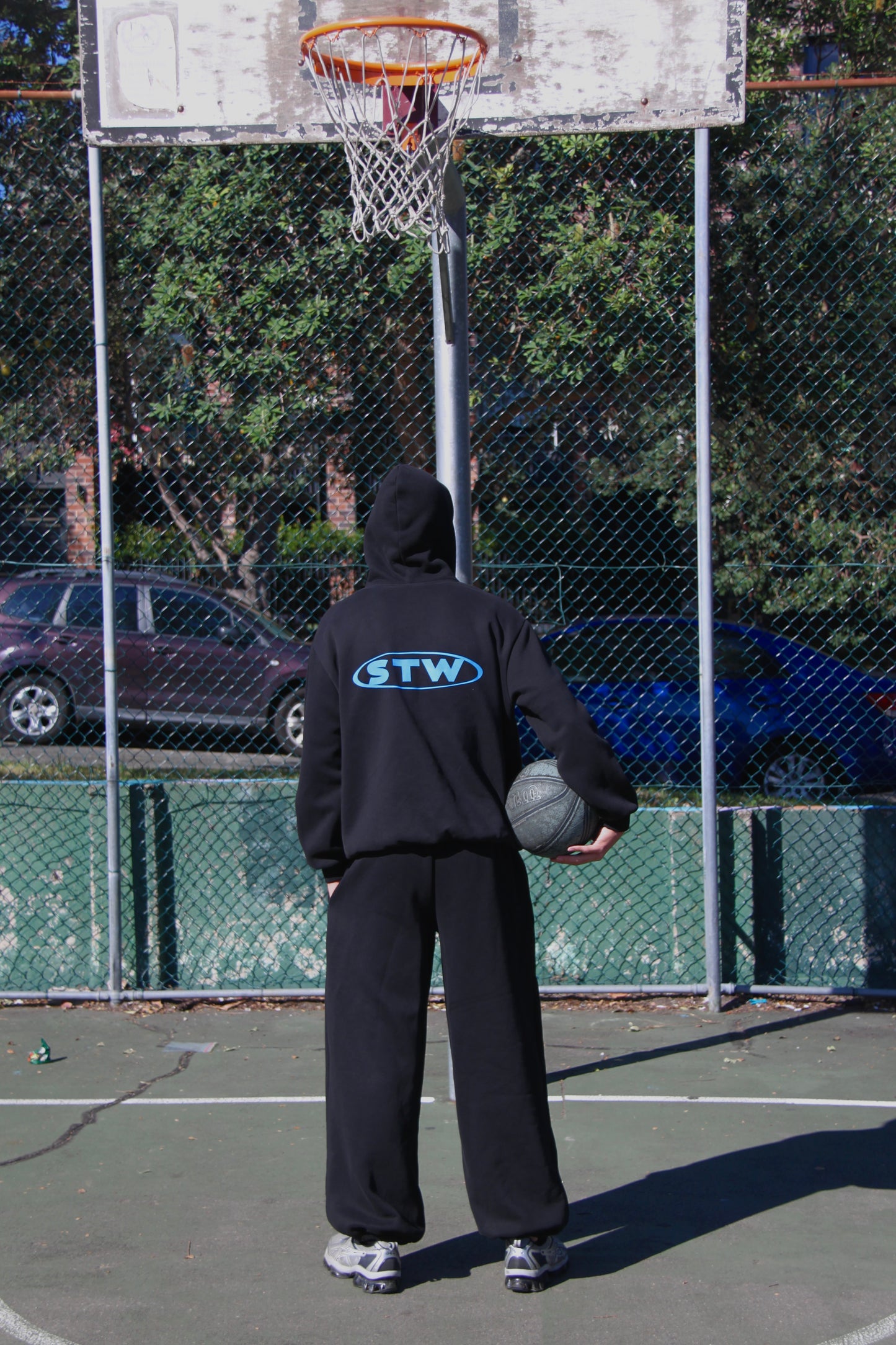 CC Baggy Trackies (Black)
