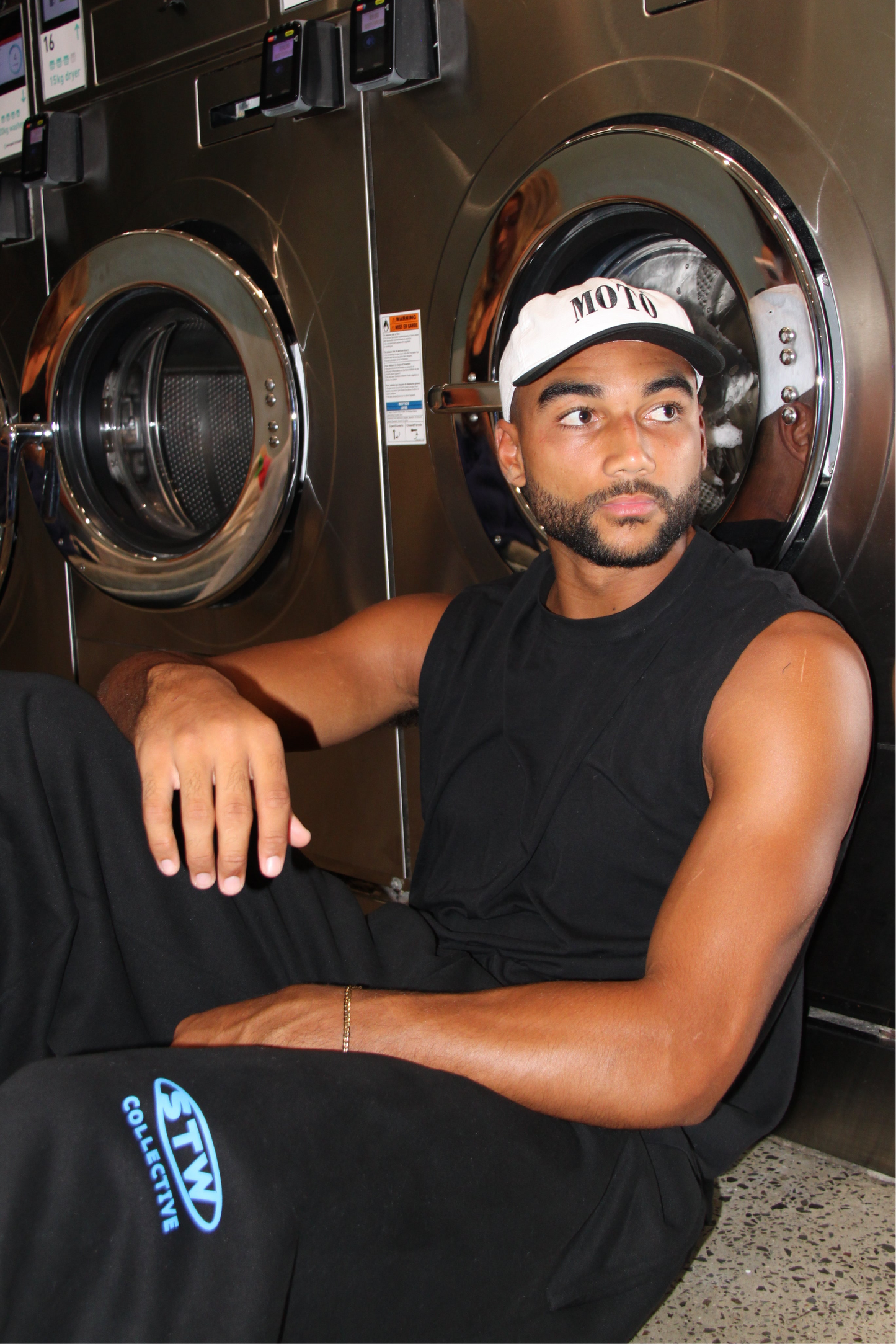 CC Baggy Trackies (Black)