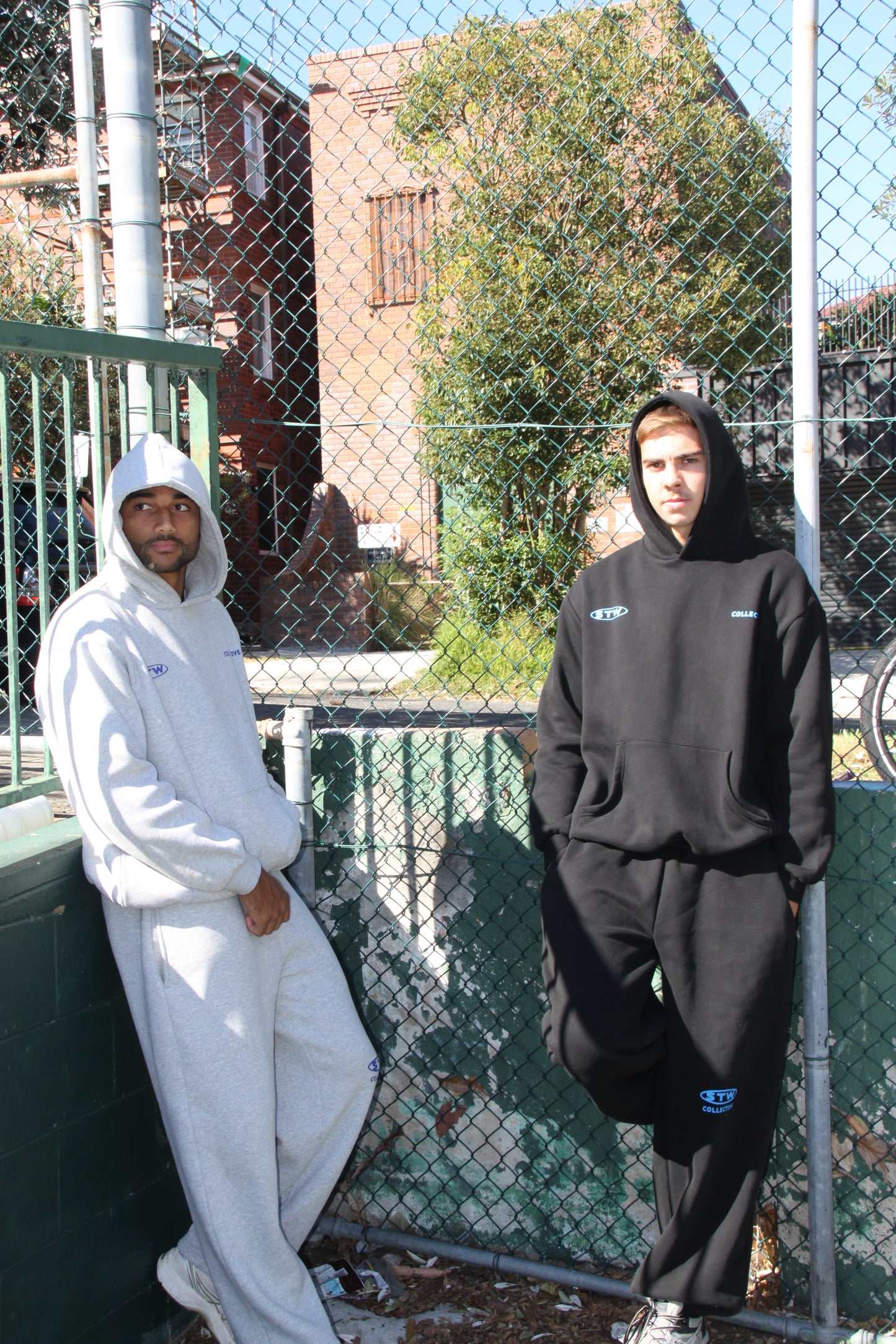 CC Baggy Trackies (Black)
