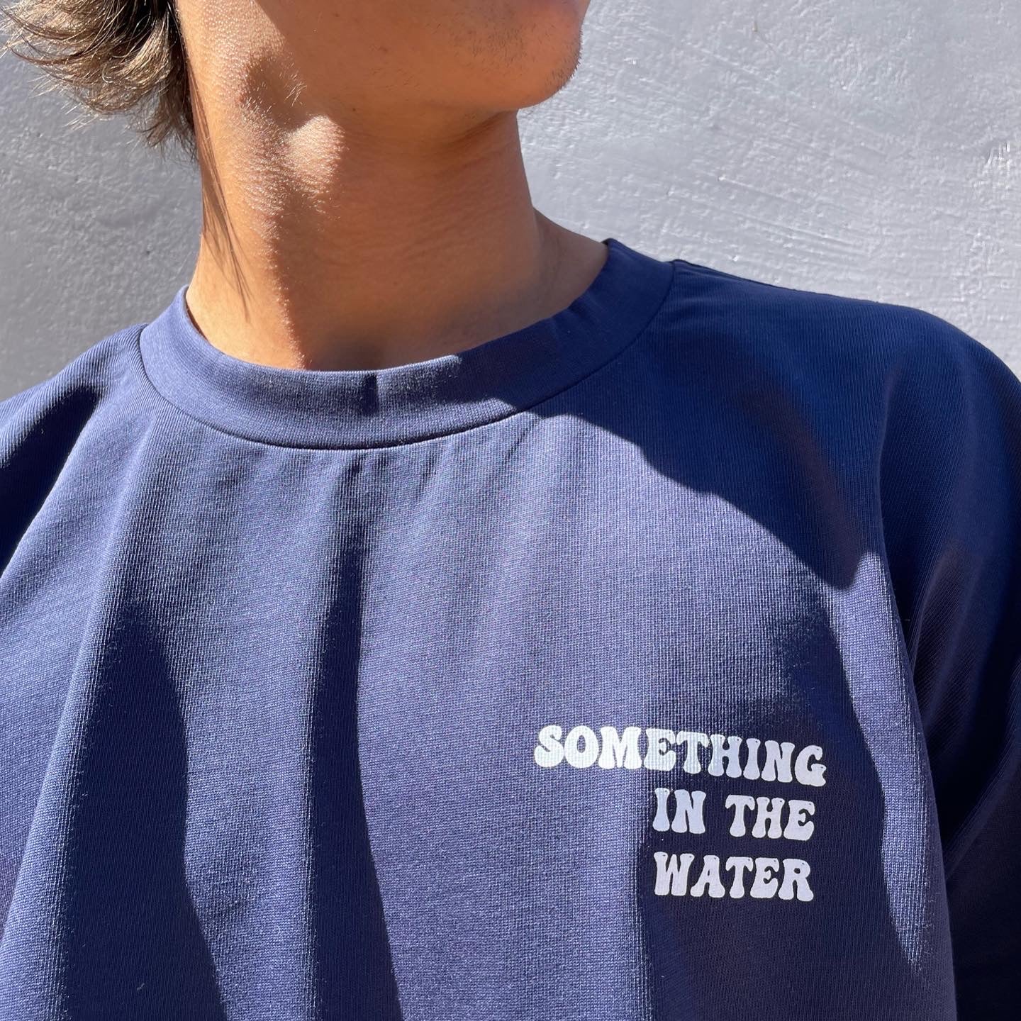STAPLE TEE (NAVY)
