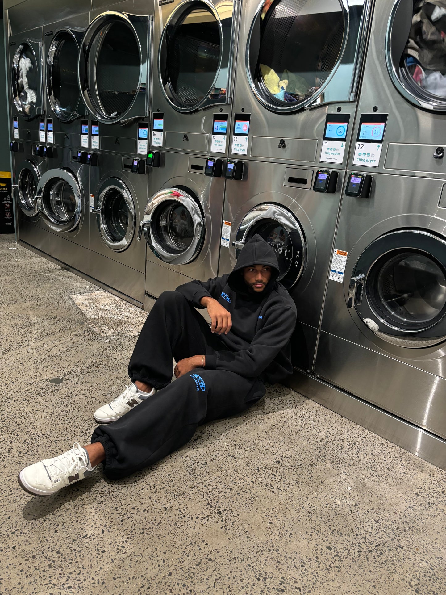 CC Baggy Trackies (Black)