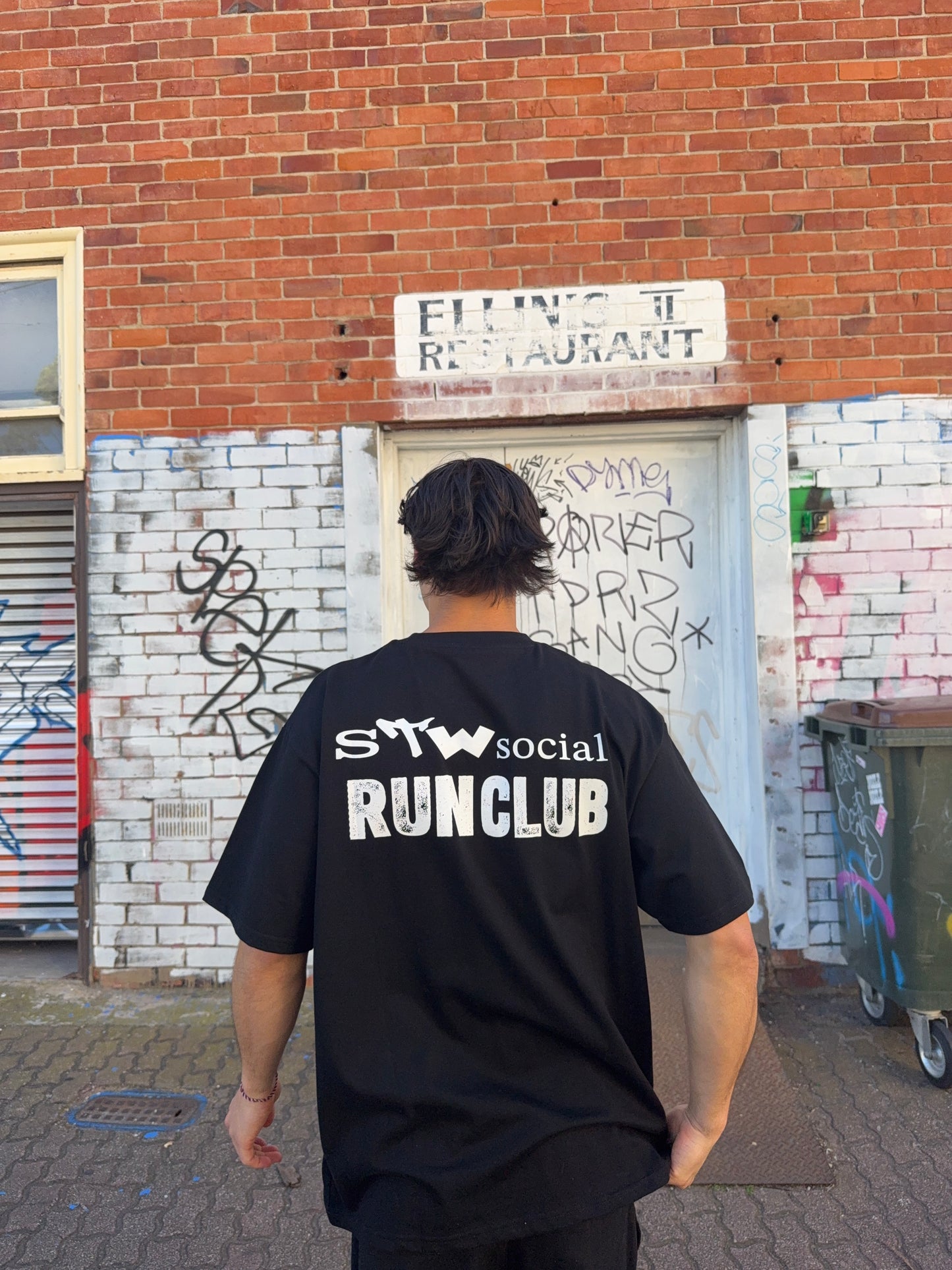 Run Club Tee (Black)