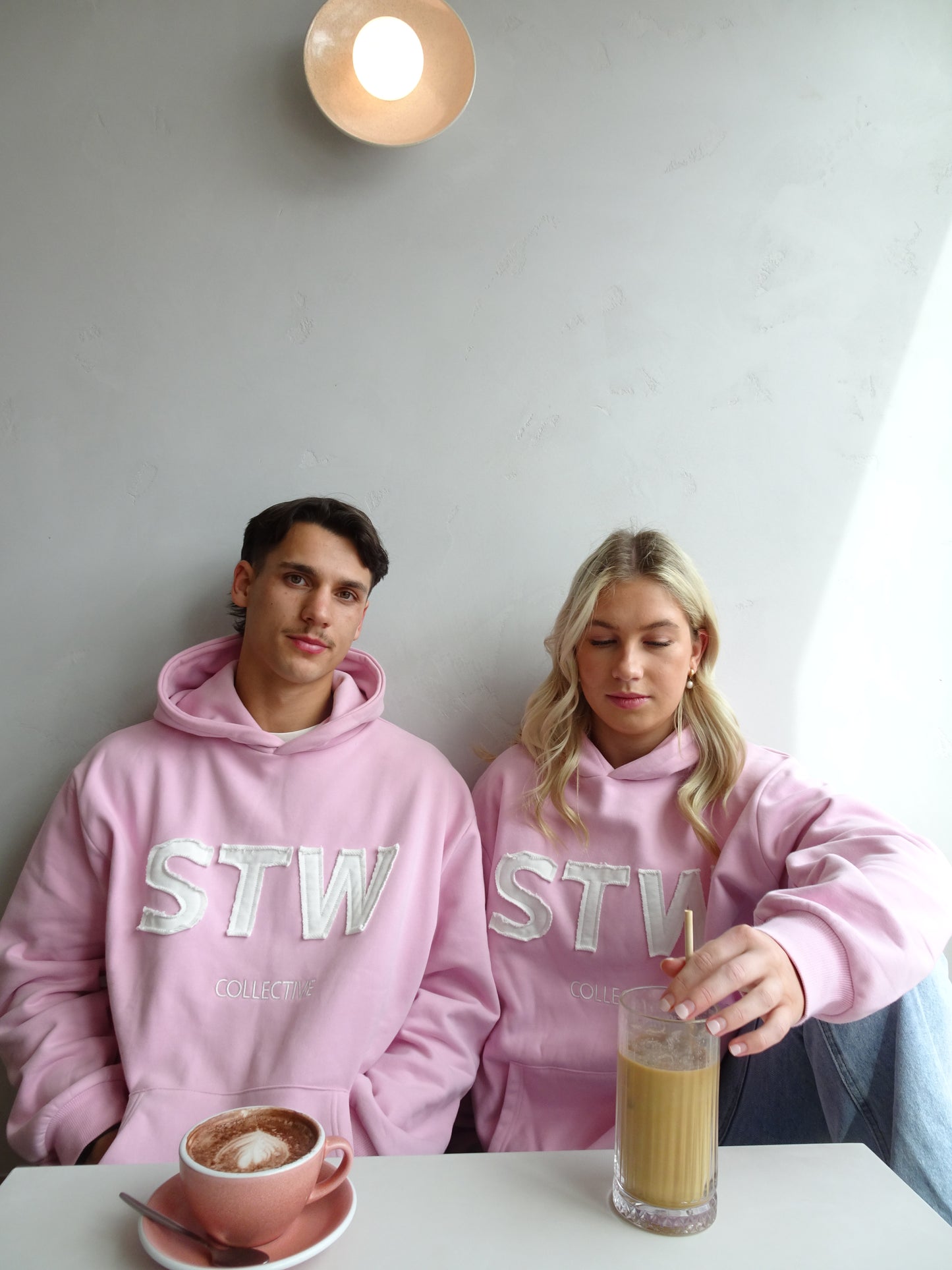 PINK PATCHED HOOD (PREORDER)