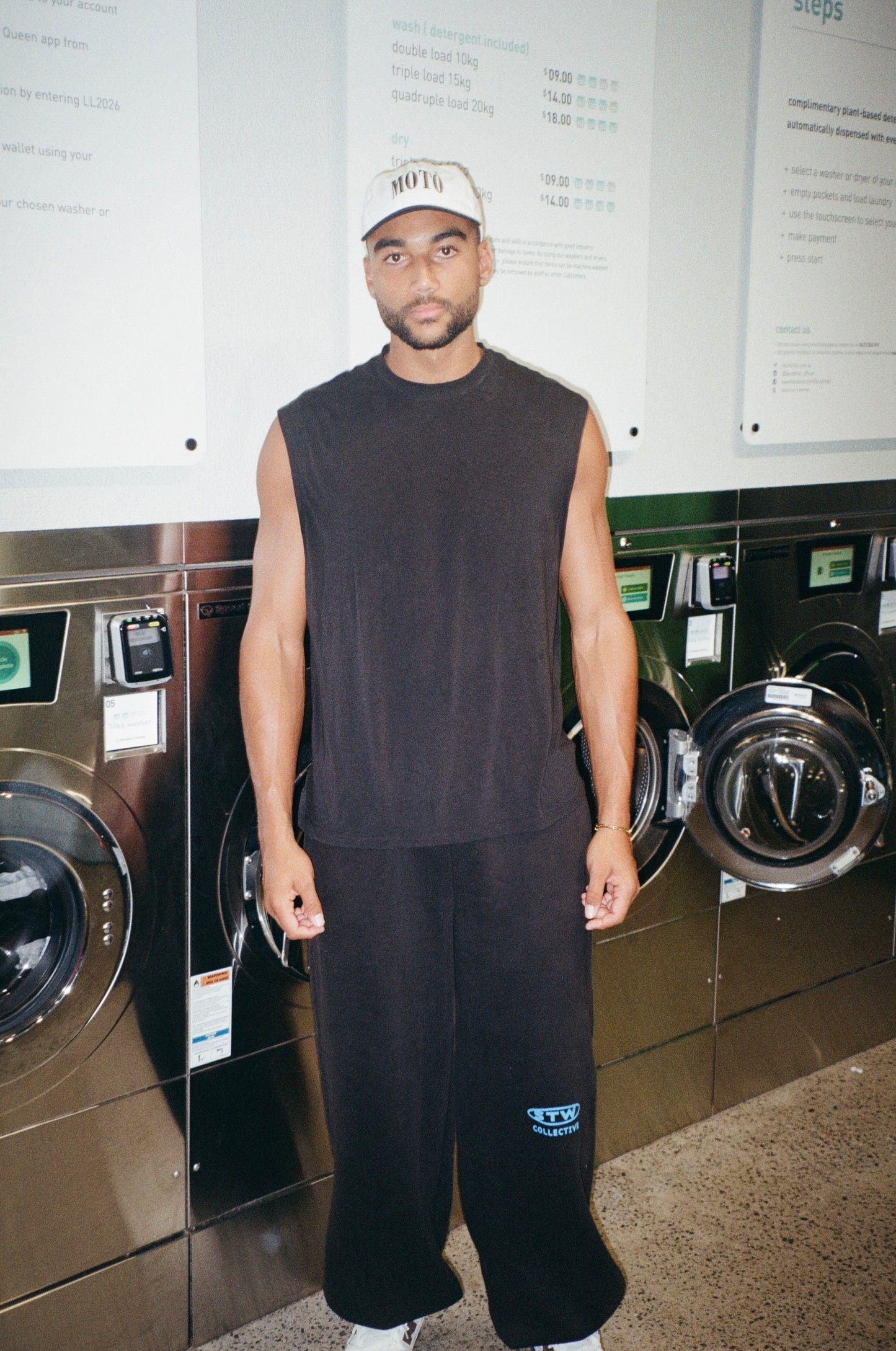 CC Baggy Trackies (Black)