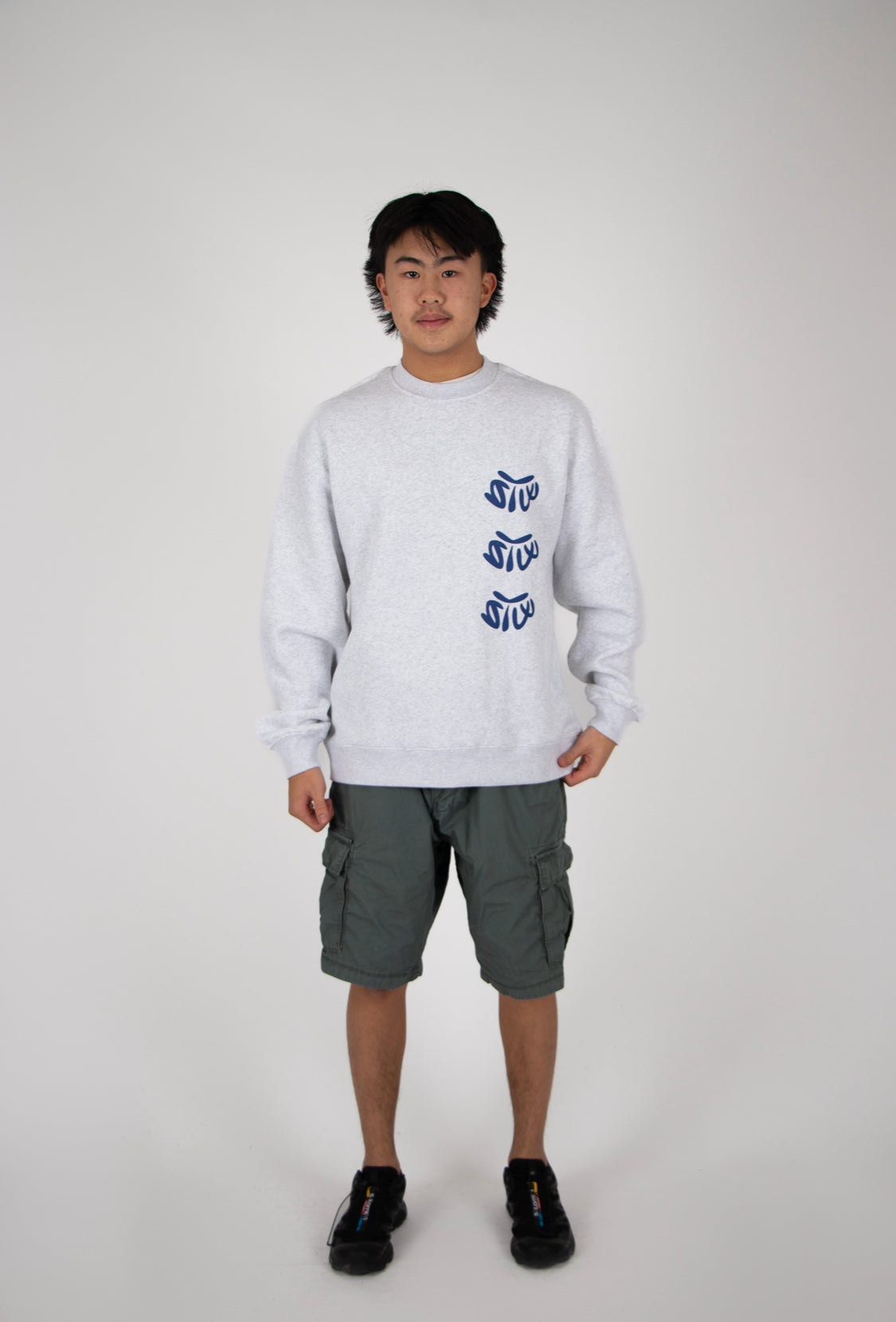 FOG GREY STW SWEATER