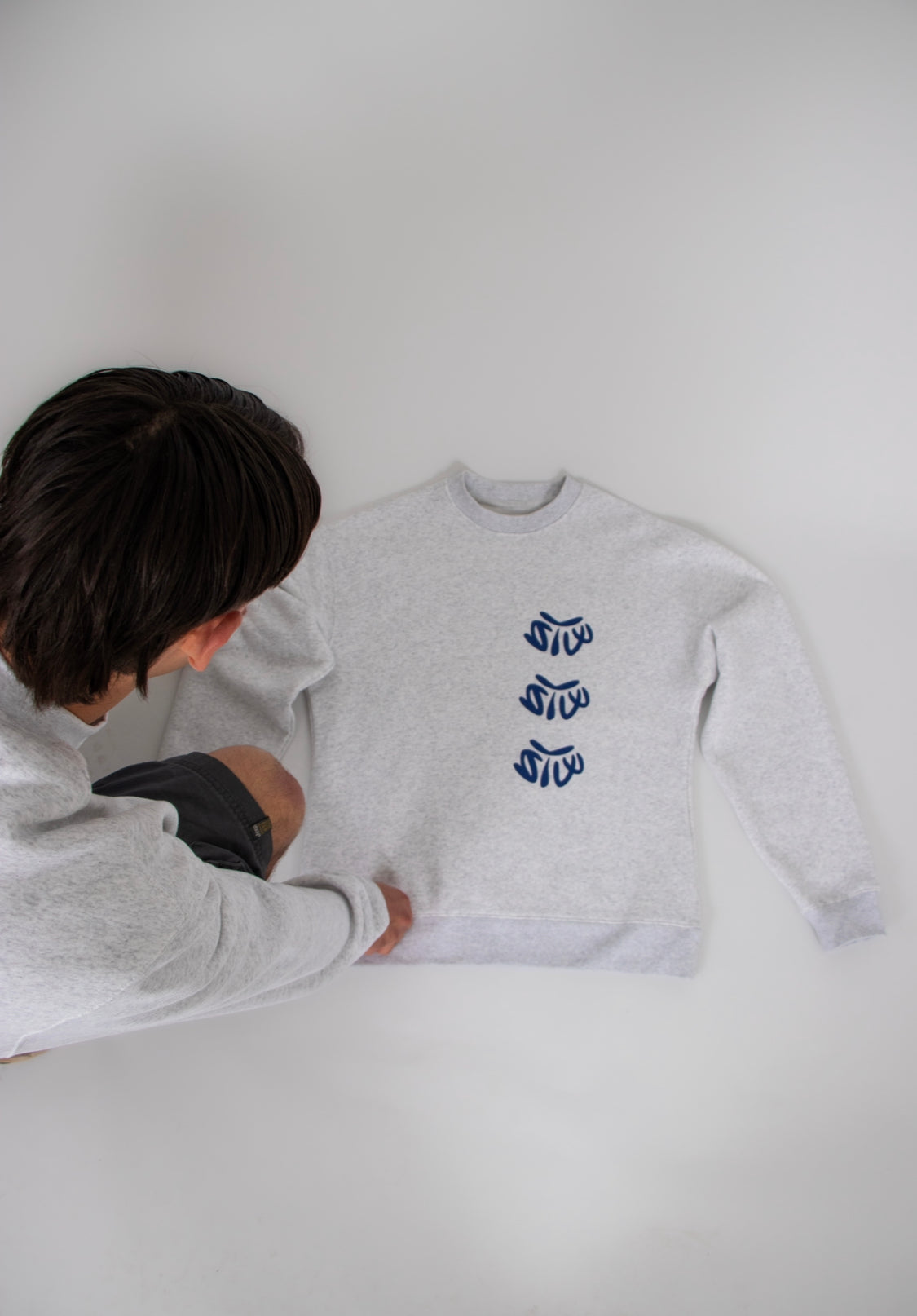 FOG GREY STW SWEATER