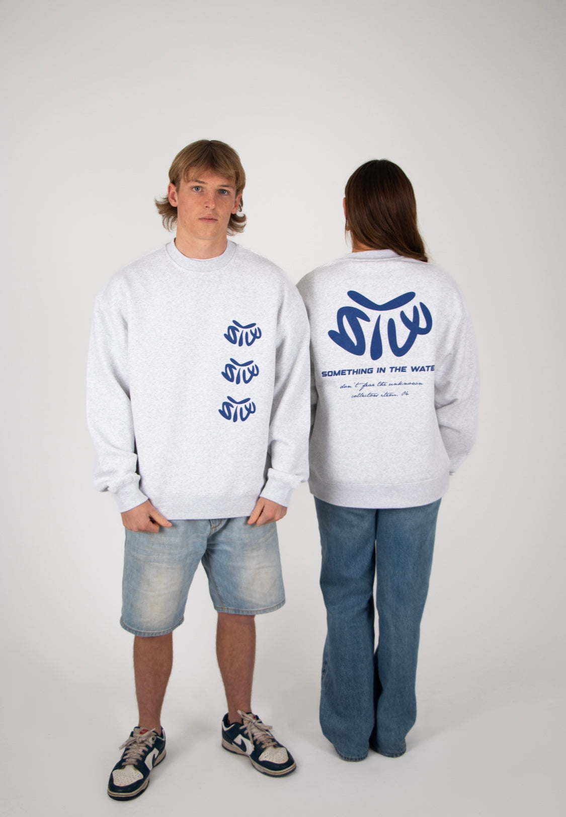 FOG GREY STW SWEATER