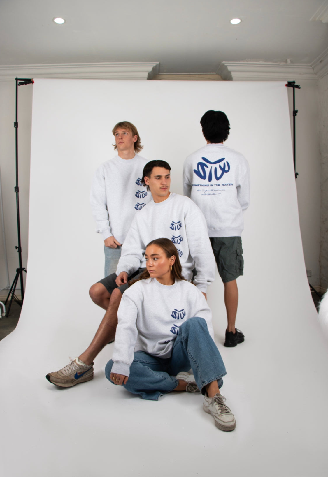 FOG GREY STW SWEATER