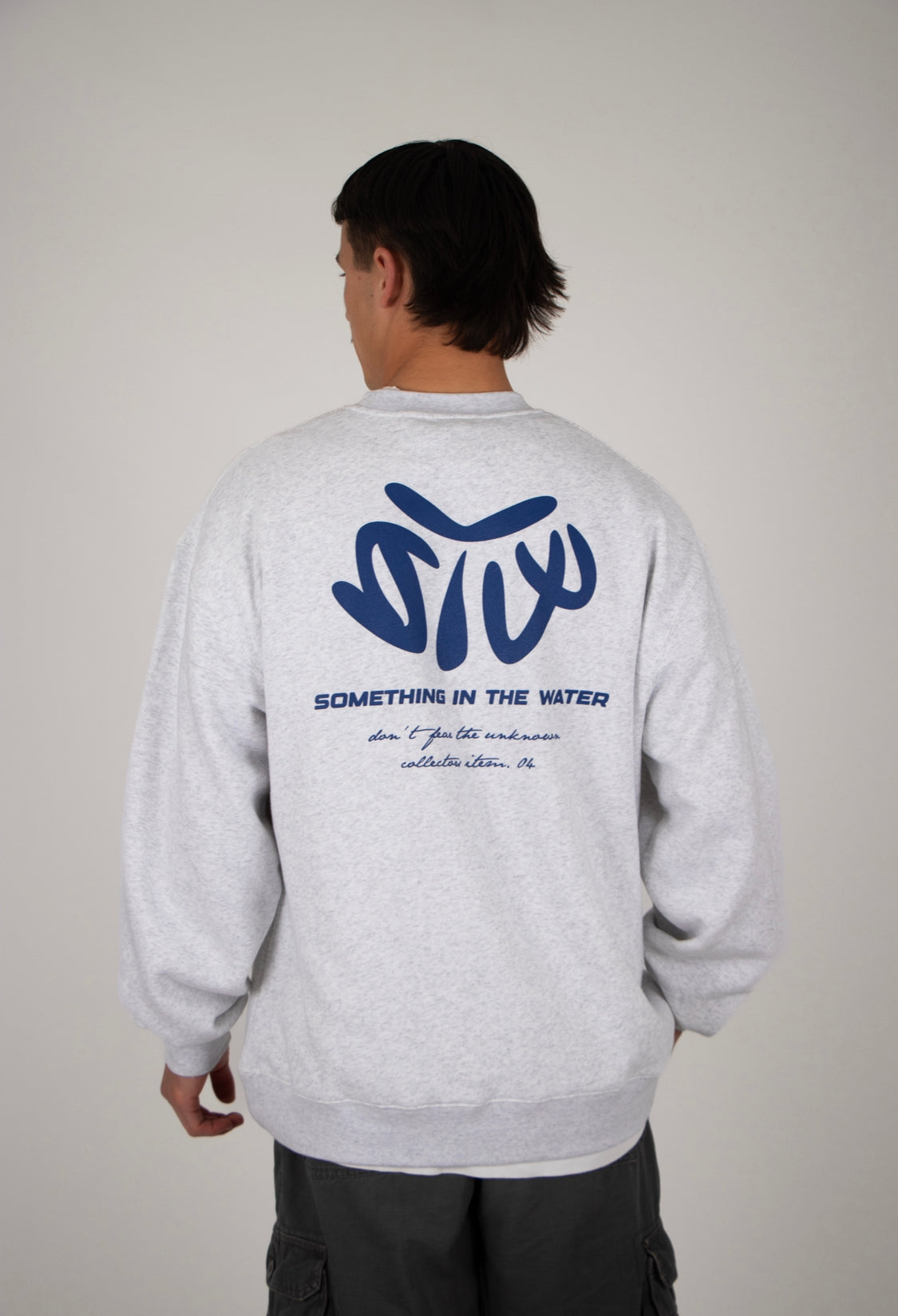 FOG GREY STW SWEATER