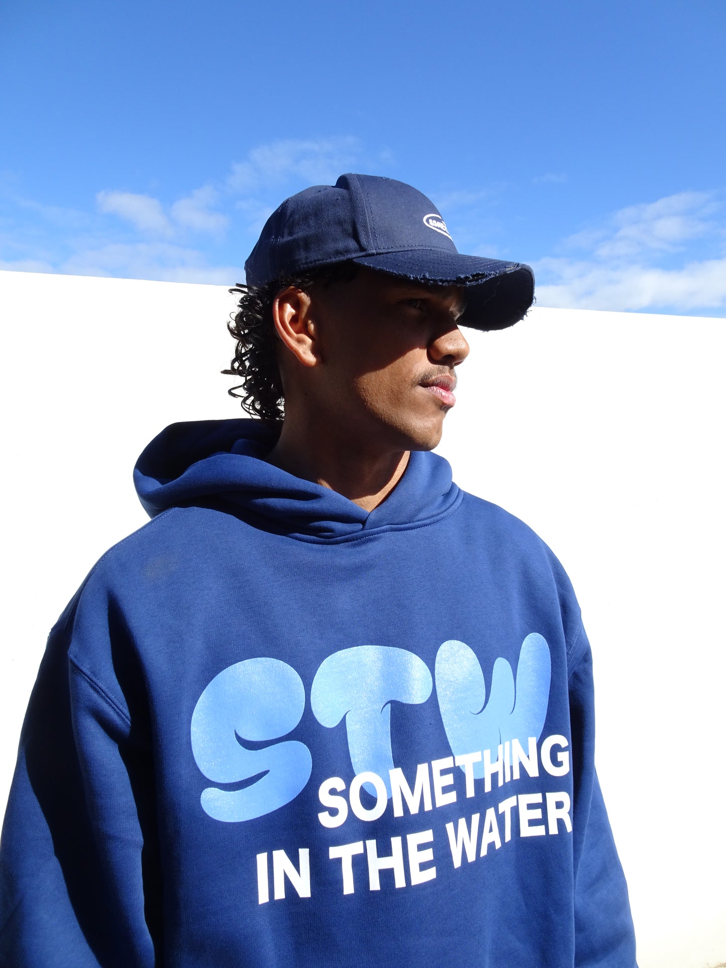 Ripped CODE BLUE cap
