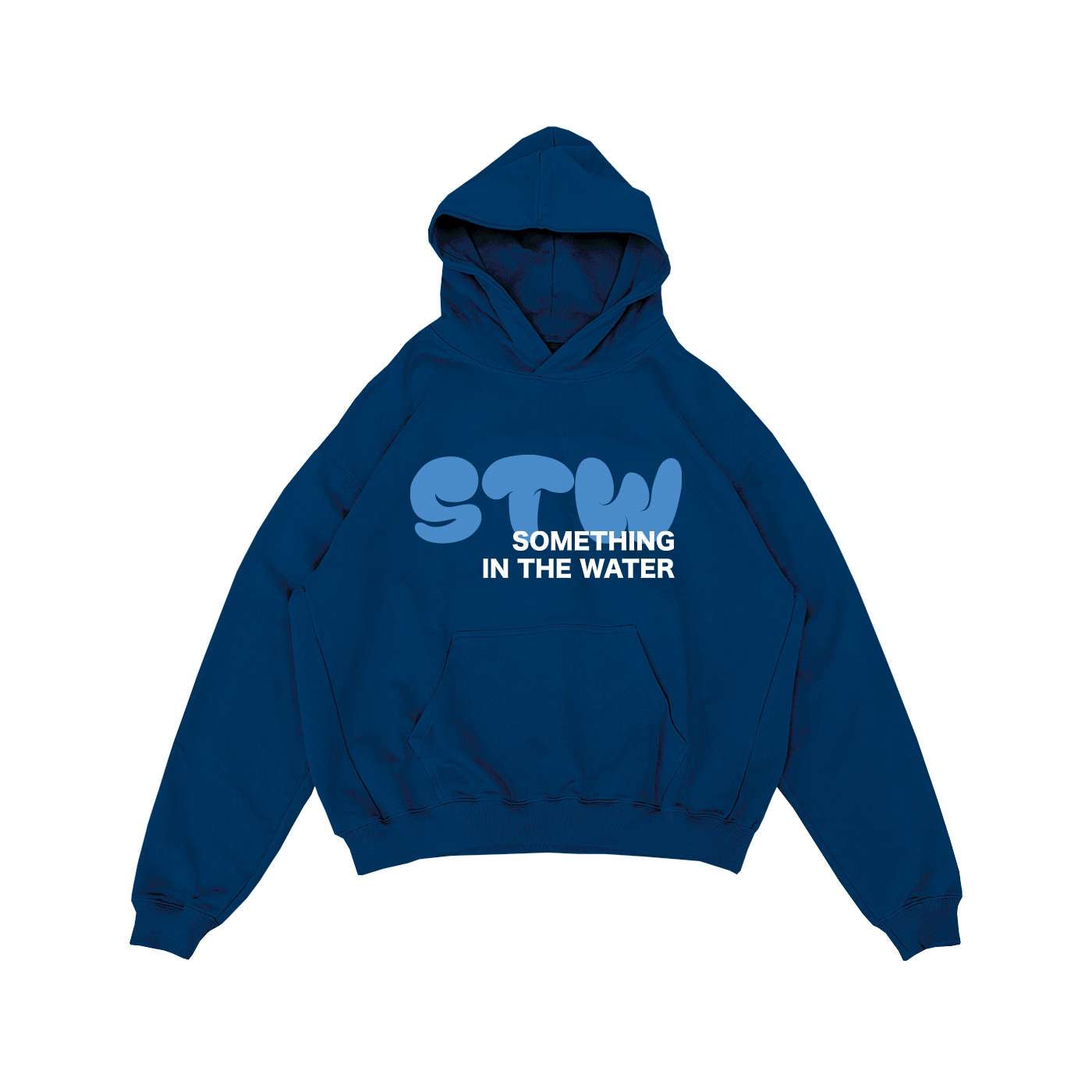 BLUE ON BLUE hood