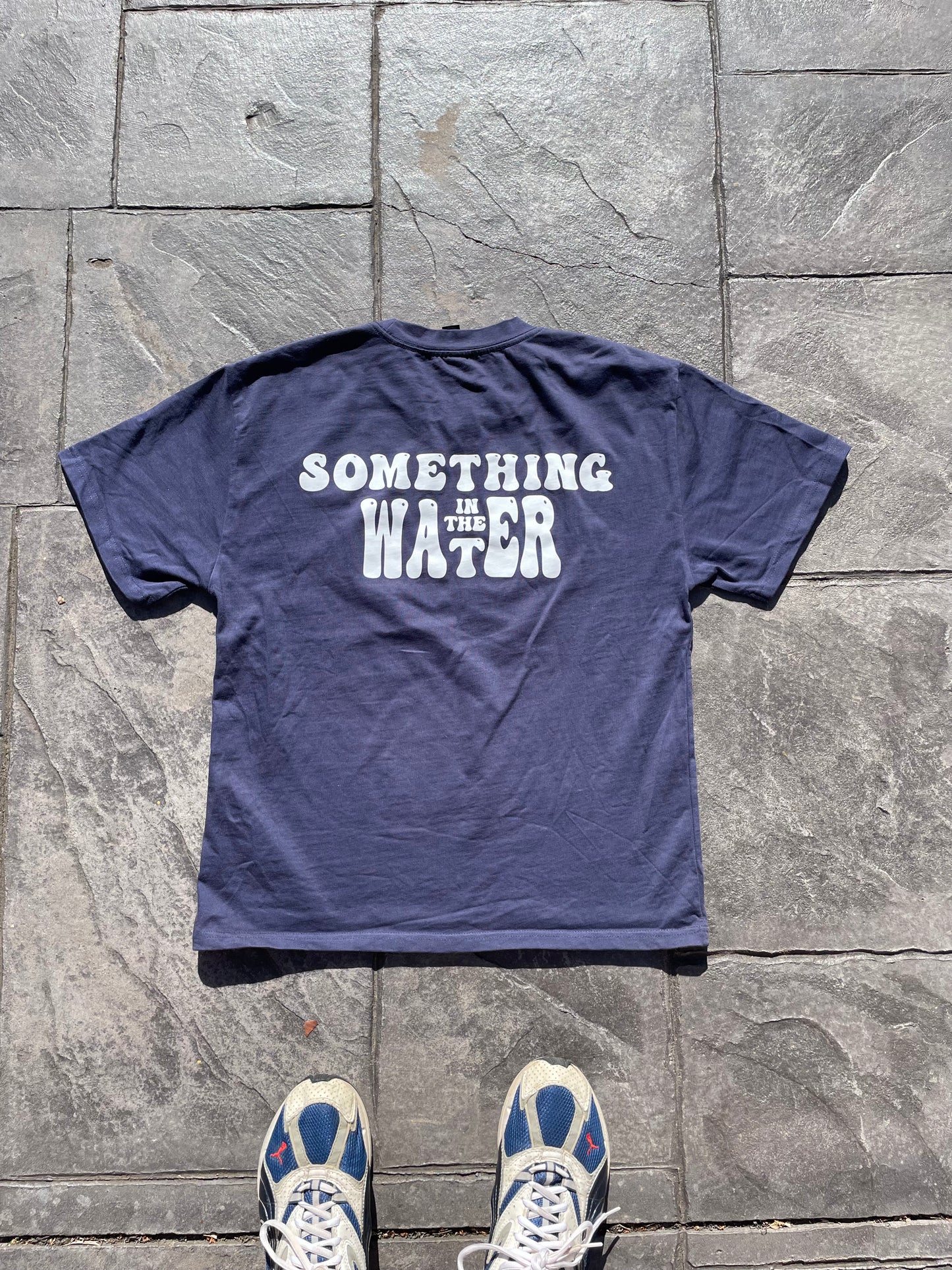 STAPLE TEE (NAVY)