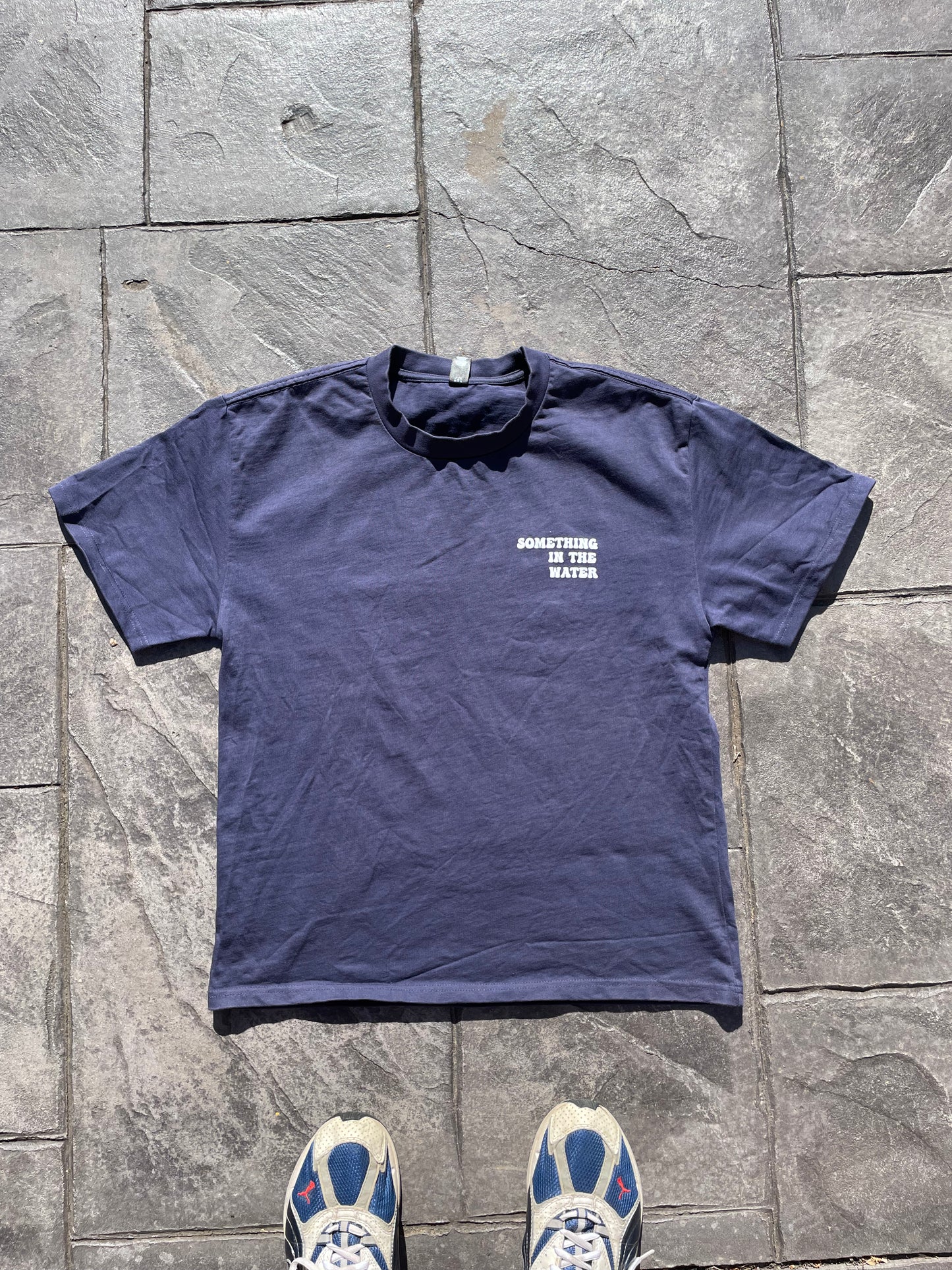 STAPLE TEE (NAVY)