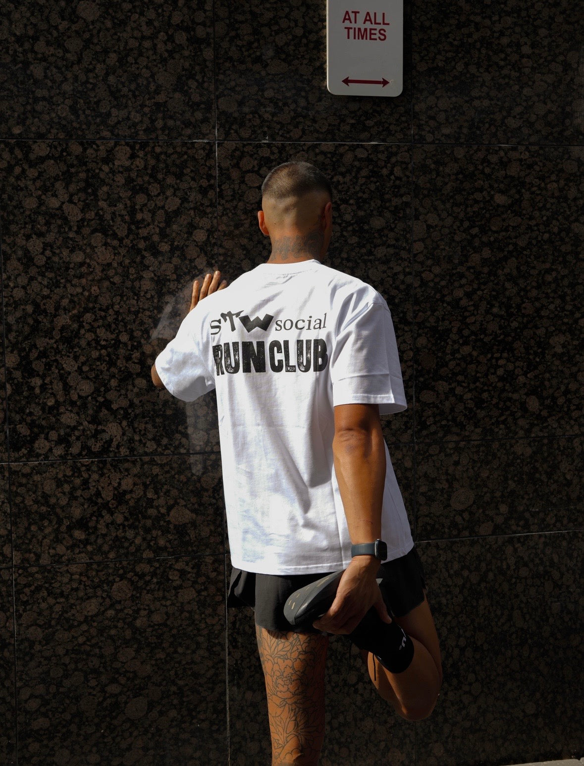 Run Club Tee (White)