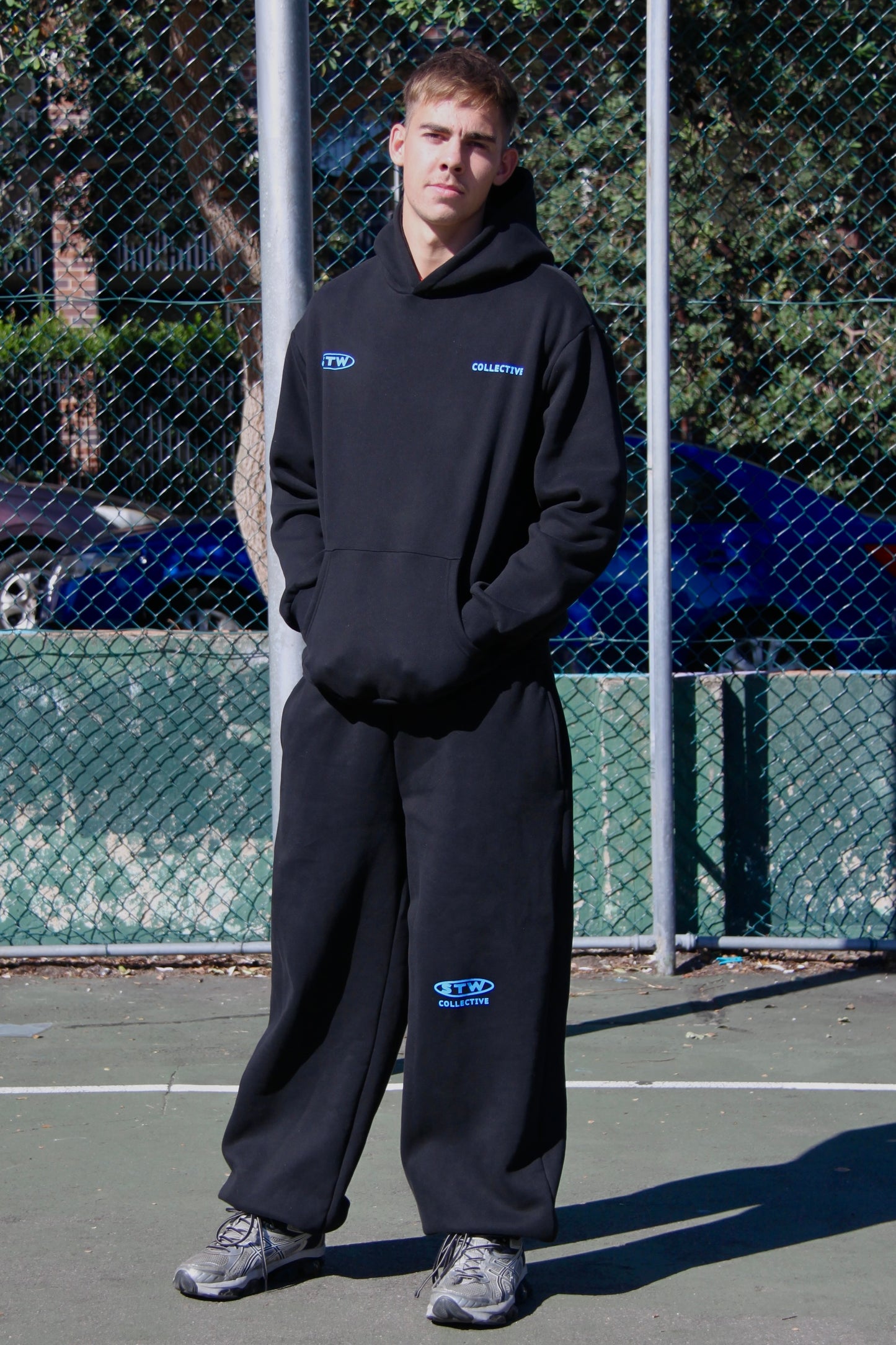CC Baggy Trackies (Black)