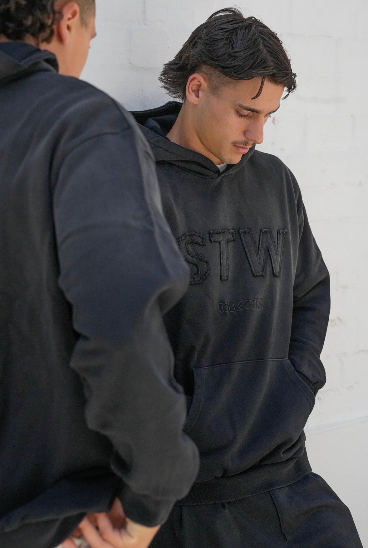 Sun Faded Patched Hood