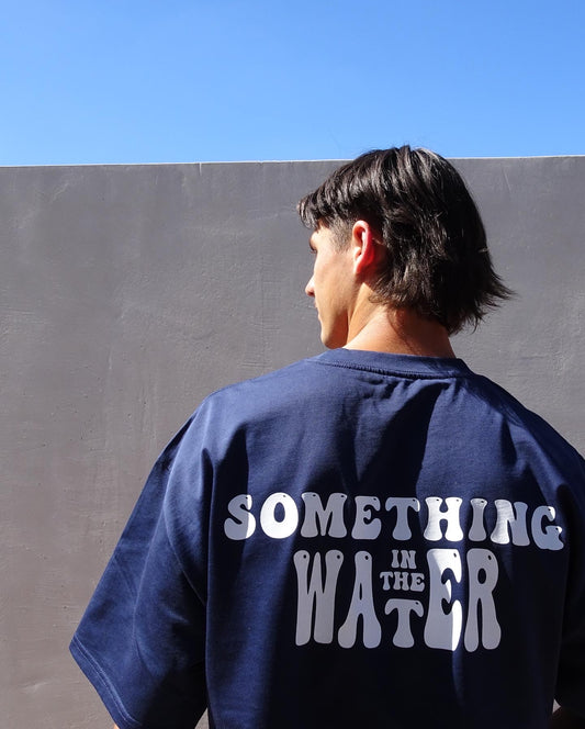 STAPLE TEE (NAVY)