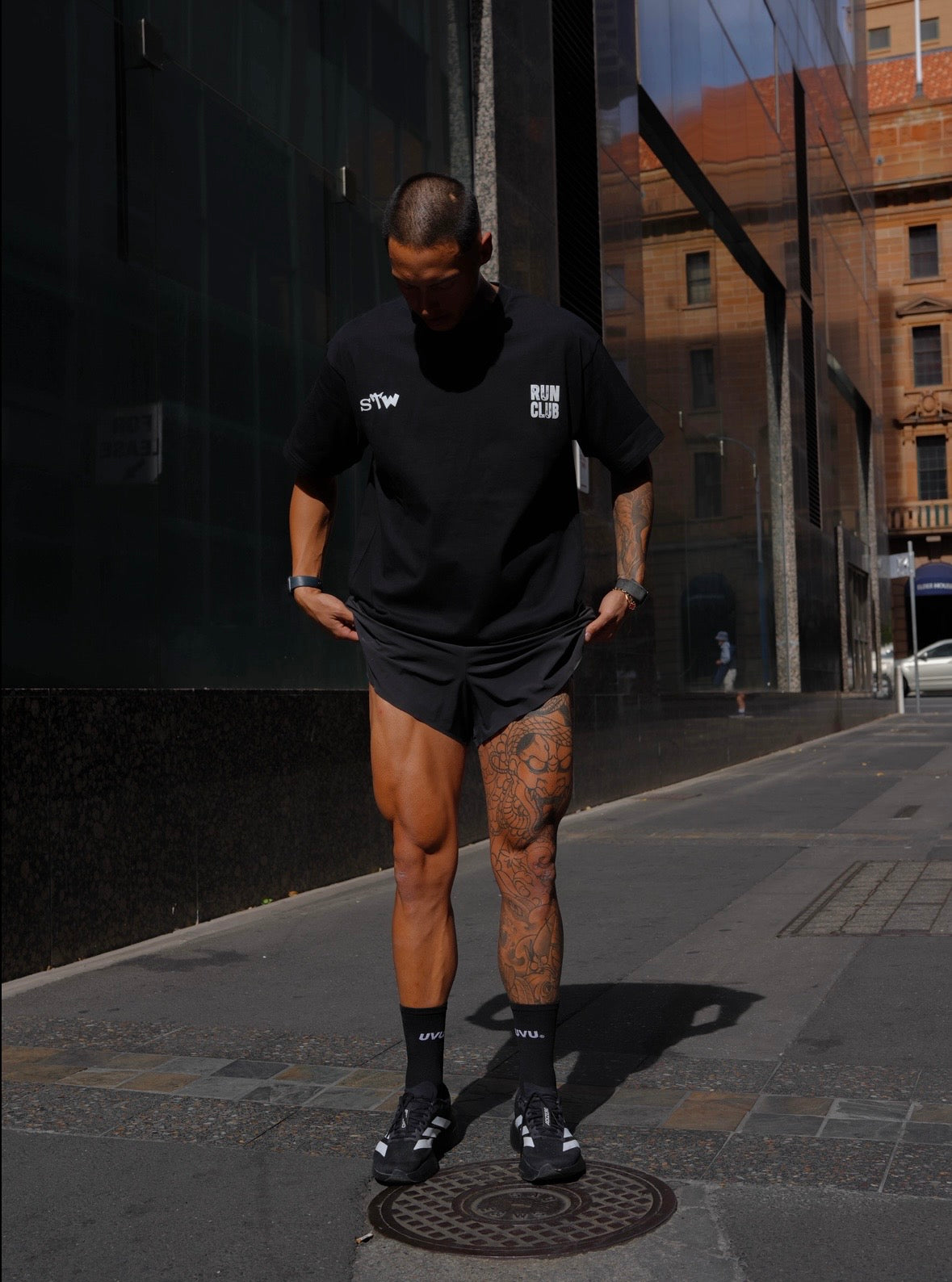 Run Club Tee (Black)